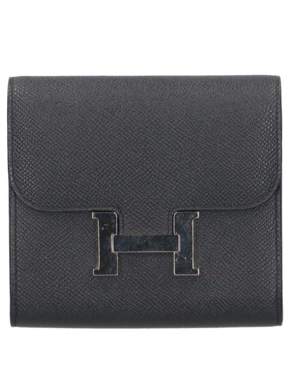 Hermes Constance Slim Silver Veau Epsom Wallet